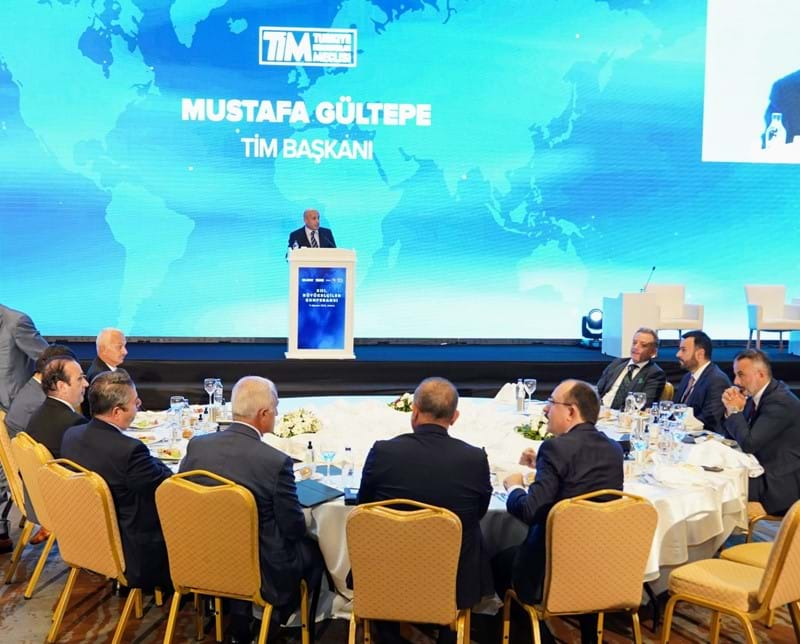 TİM Chairman Mustafa Gültepe attends the 13th Ambassadors' Conference